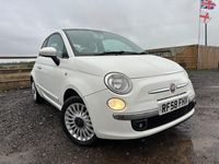 Used Fiat 500 Lounge 69 HP (50 kW) 2008 White Hatchback