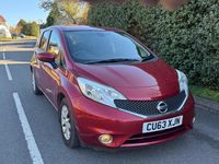 Used Nissan Note Acenta Premium 90 HP (66 kW) 2013 Red Hatchback