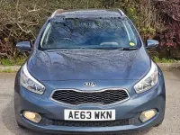 Used Kia Ceed 128 HP (94 kW) 2013 Blue Hatchback