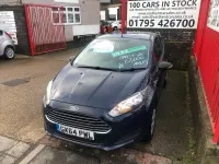 Usado Ford Fiesta Studio 82 HP (60 kW) 2014 Azul Citadino