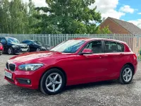 Used BMW 116 Impressive 2015 Red Hatchback
