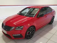 Used Skoda Octavia vRS 245 HP (180 kW) 2019 Red Hatchback