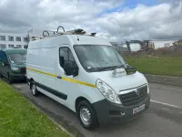 Used Vauxhall Movano 130 HP (95 kW) 2017 White MPV