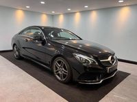 Used Mercedes E220 AMG line 2015 Black Coupe