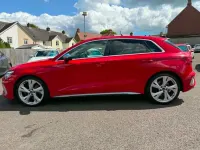 Used Audi S3 Sportback Design 310 HP (228 kW) 2022 Red Hatchback