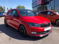 Begagnad Skoda Fabia Monte Carlo 110 HK (80 kW) 2017 Röd Halvkombi