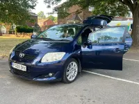 Used Toyota Auris SR 124 HP (91 kW) 2008 Blue Hatchback