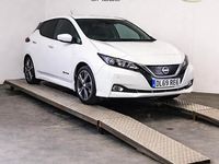 Used Nissan Leaf N-Connecta 110 kW (150 HP) 2019 White Hatchback