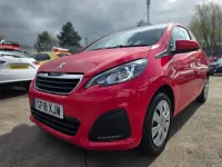 Used Peugeot 108 Active 72 HP (52 kW) 2018 Red Hatchback