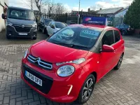 Begagnad Citroën C1 Flair 82 HK (60 kW) 2015 Röd Halvkombi