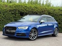 Begagnad Audi S3 Sportback Advanced 300 HK (220 kW) 2015 Blå Halvkombi