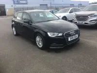 Used Audi A3 Comfort 110 HP (80 kW) 2015 Black Hatchback