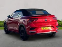 Second-hand VW T-Roc Cabriolet R-line 150 CP (110 kW) 2021 Roșu Cabrio