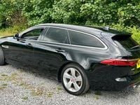 Begagnad Jaguar XF Portfolio 2019 Svart Sedan