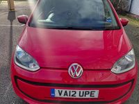 Used VW up! move up! 2012 Red Hatchback