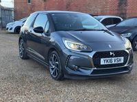 Used DS Automobiles DS3 Prestige 2016 Grey Hatchback