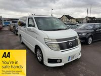 Used Nissan Elgrand 2002 White MPV