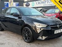 Used Vauxhall Corsa Design Edition 75 HP (55 kW) 2022 Black Hatchback
