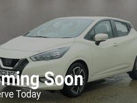 Used Nissan Micra Acenta 2021 White Hatchback