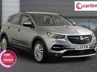 Used Vauxhall Grandland X Business Edition 130 HP (95 kW) 2019 Grey SUV