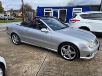 Used Mercedes CLK280 2009 Silver Cabriolet