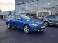 Used Skoda Octavia Scout 4x4 2015 Blue Hatchback