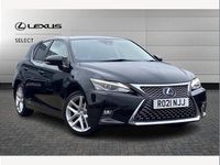 Used Lexus CT200h 136 HP (100 kW) 2021 Black Hatchback