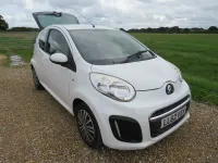 Used Citroën C1 VTR Sport 68 HP (50 kW) 2013 White Hatchback