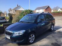 Used Skoda Fabia SE 2012 Blue Estate