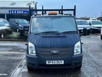Used Ford Transit 125 HP (91 kW) 2013 Blue Cabriolet