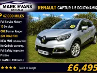 Used Renault Captur Dynamique 90 HP (66 kW) 2013 Silver SUV
