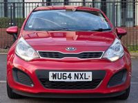 Used Kia Rio 85 HP (62 kW) 2014 Red Hatchback