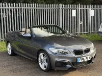 Used BMW 218 M Sport 2016 Grey Cabriolet