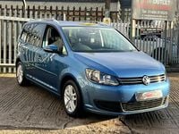 Used VW Touran SE 105 HP (77 kW) 2014 Blue MPV