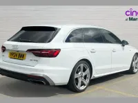 Used Audi A4 S-Line 204 HP (150 kW) 2024 Arkona white Estate