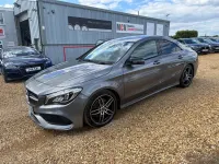Used Mercedes CLA220 AMG line 177 HP (130 kW) 2017 Grey Sedan