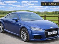 Used Audi TT S-Line 2016 Blue Coupe