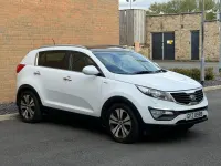 Begagnad Kia Sportage 134 HK (98 kW) 2011 Vit SUV
