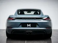 Used Porsche 718 350 HP (257 kW) 2017 Blue Coupe