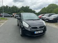 Used Kia Venga Air 90 HP (66 kW) 2012 Black Hatchback