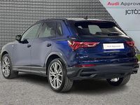 Used Audi Q3 Black Edition 150 HP (110 kW) 2025 Blue SUV