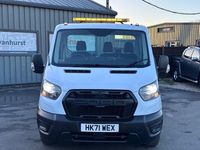 Used Ford Transit 130 HP (95 kW) 2021 White Cabriolet