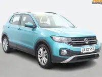 Used VW T-Cross SE 95 HP (69 kW) 2022 Turquoise SUV
