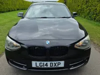 Used BMW 118 Sport Line 2014 Black Hatchback