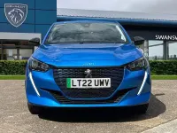 Used Peugeot e-208 Allure Premium 100 kW (136 HP) 2022 Blue Hatchback