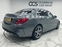 Used Mercedes C200 AMG line 184 HP (135 kW) 2017 Grey Sedan