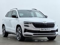 Used Skoda Karoq SportLine 150 HP (110 kW) 2024 White SUV
