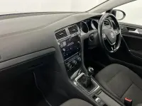 Used VW Golf VII Match 130 HP (95 kW) 2019 Blue Hatchback