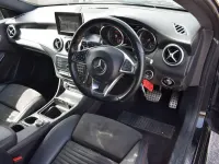 Used Mercedes CLA220 AMG line 177 HP (130 kW) 2017 Black Coupe