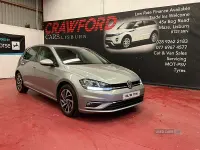 Used VW Golf VII Match 115 HP (84 kW) 2019 Silver Hatchback
